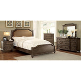 Halliday Bed Model Cm7281-E.King Bed By Furniture Of America